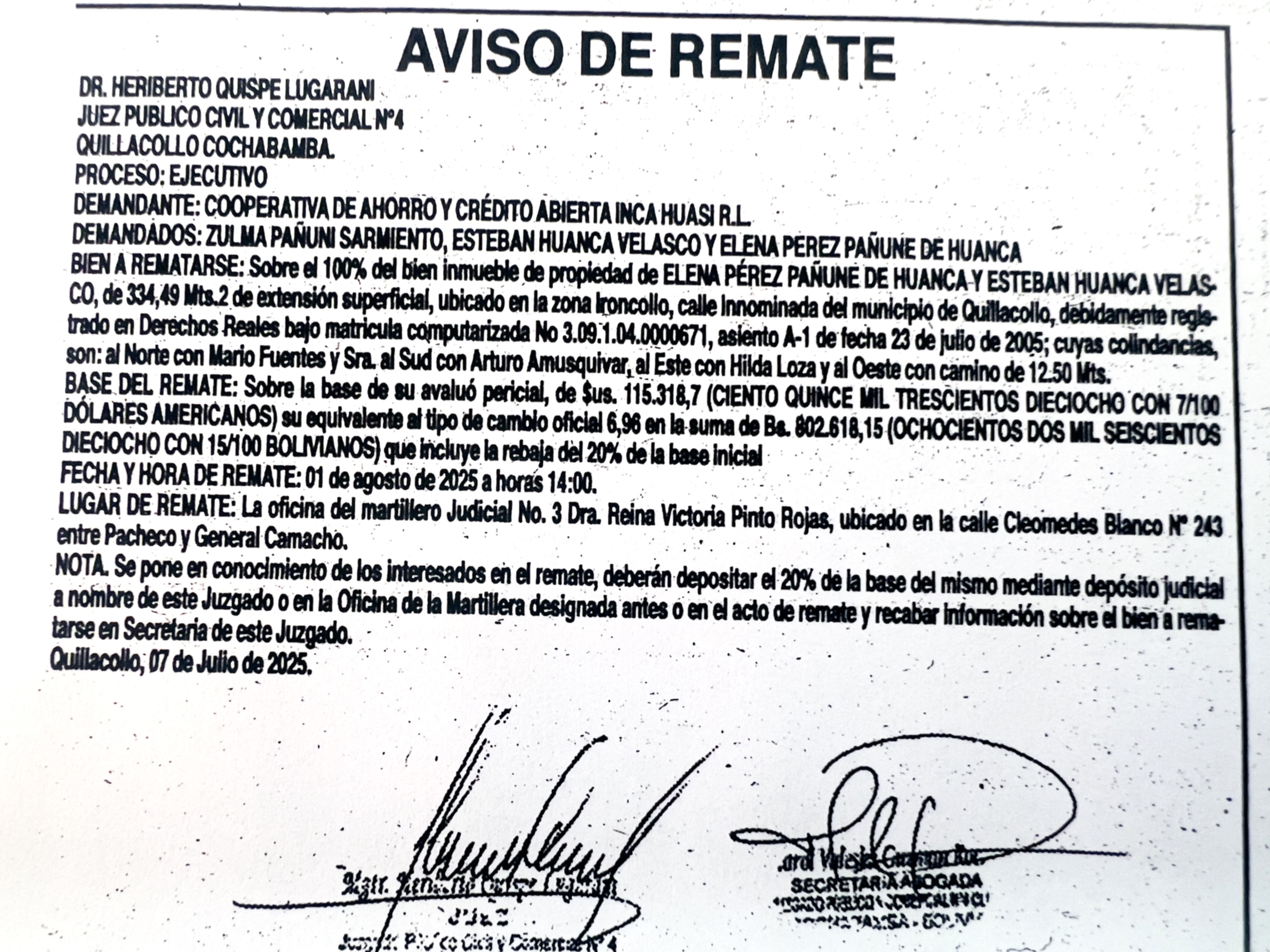 Aviso