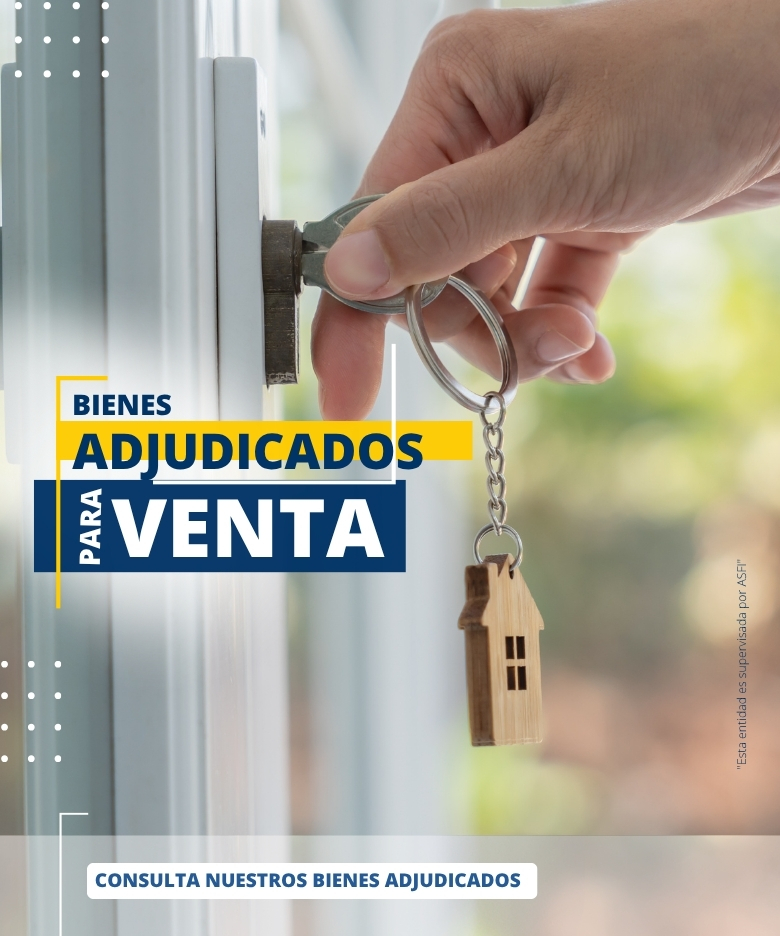 Banner bienes adjudicados