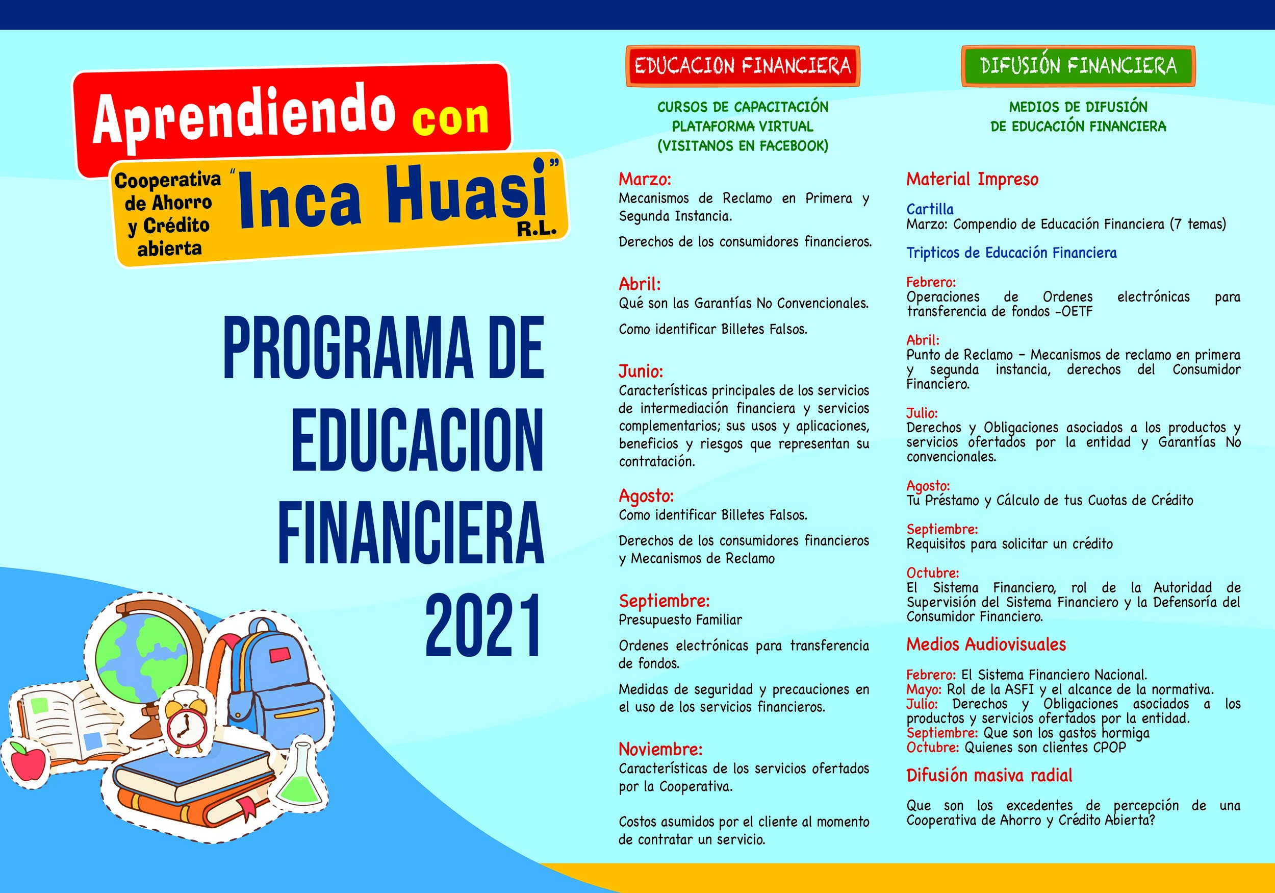 Programa educación financiera